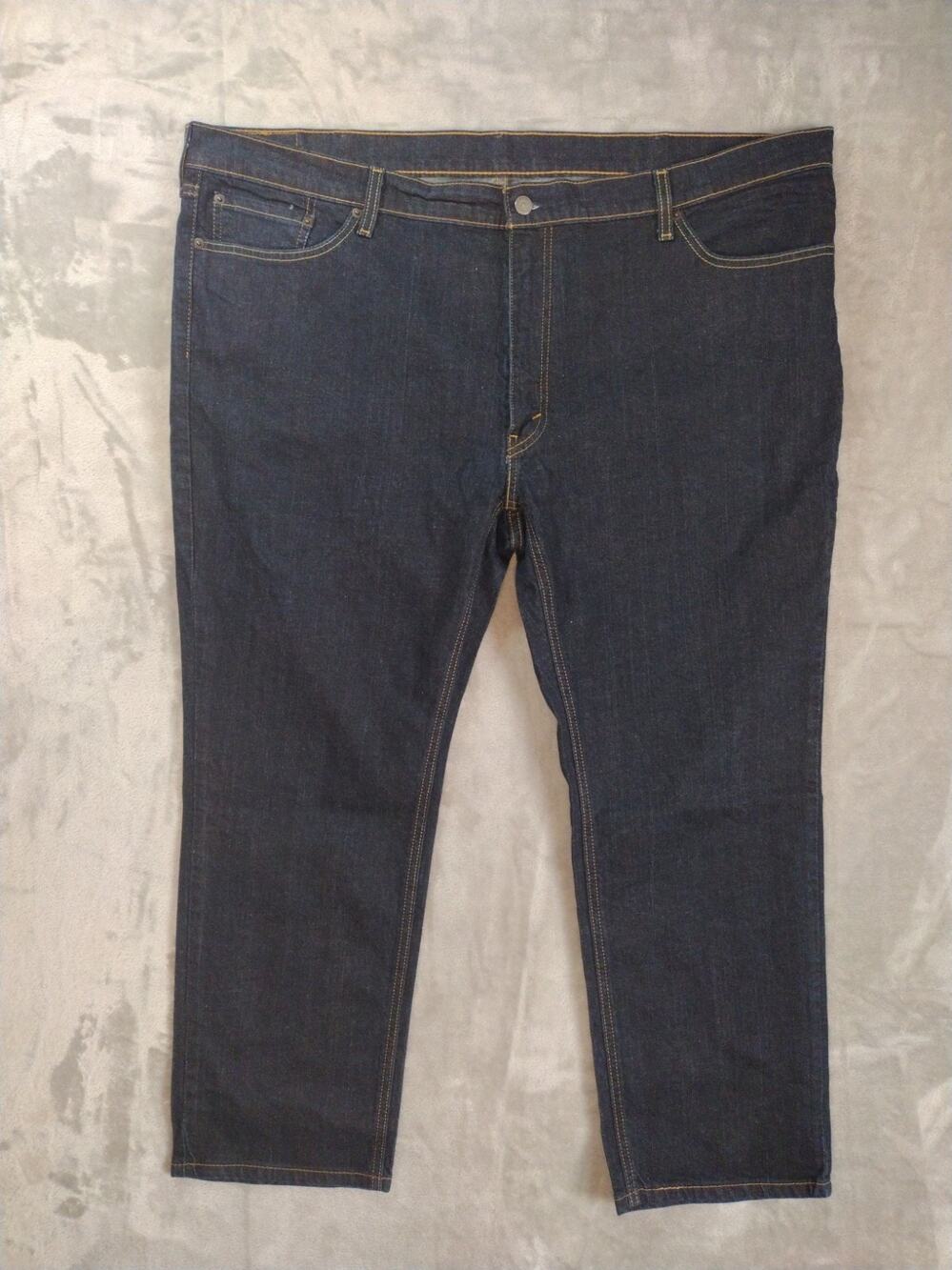 Levis 541 Jeans Mens 48x30 Athletic Fit Straight Leg Dark Wash Casual Americana